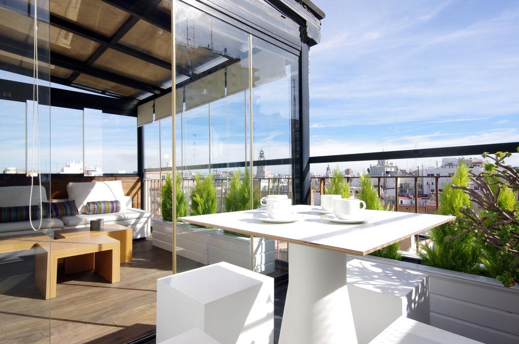Appartamento Vivaldi Penthouse Ayuntamiento Valenza Camera foto